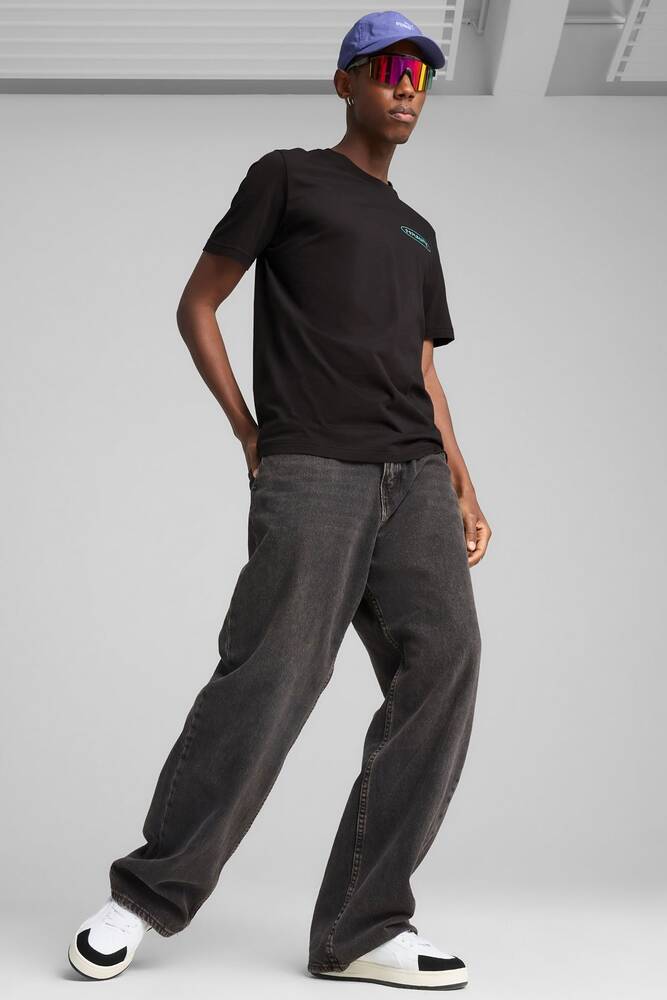 Erkek Graphıcs 3 Circles Tişört 684834-01 Siyah 