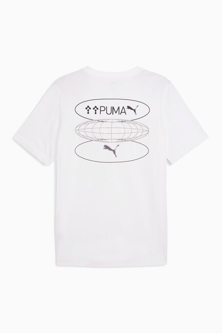 Erkek Graphıcs 3 Circles Tişört 684834-02 Beyaz - Thumbnail