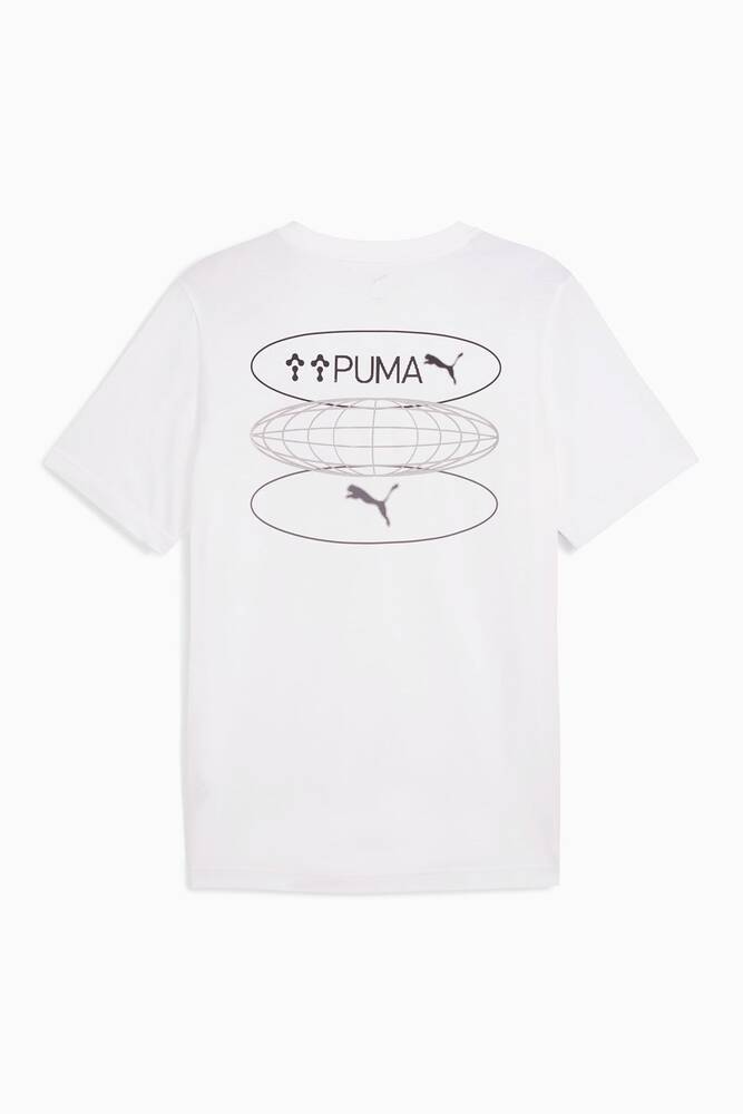 Erkek Graphıcs 3 Circles Tişört 684834-02 Beyaz 