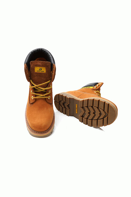 Erkek Hakiki Deri Günlük Bot 3K1BB10450 Taba - Thumbnail