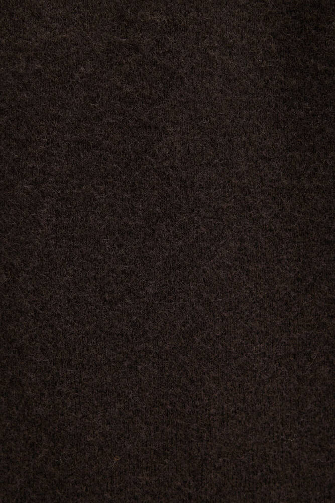 Erkek Half Zıp Kazak 0710380-89103 Kahve 