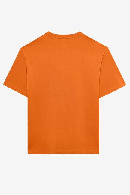 Erkek Heavyweight Graphic Tişört S2510154-836 Turuncu (2)