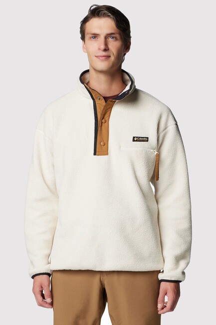 Erkek Helvetia II Half Snap Polar Üst AM5780_191 Bej (1)