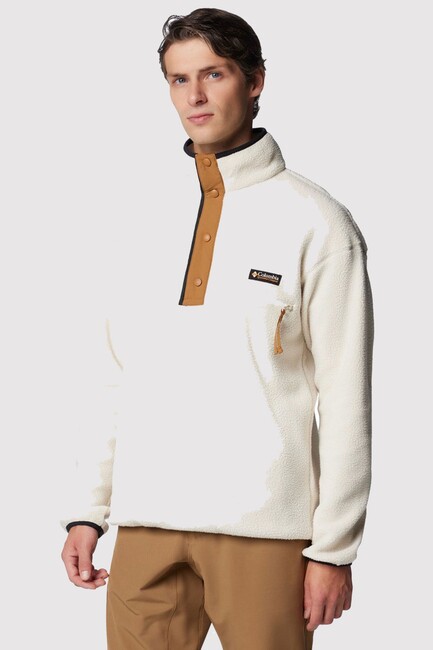 Erkek Helvetia II Half Snap Polar Üst AM5780_191 Bej (3)