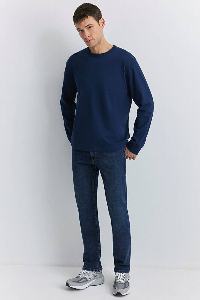 Erkek Hunter 90S TOKK Jean Pantolon 0020283045 Lacivert 