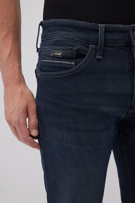 Erkek Hunter Black Jean Pantolon 0020231891 Mavi - Thumbnail