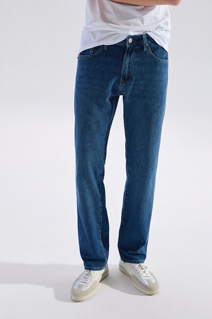 Erkek Hunter Classic Jean Pantolon 00202A3987 Mavi (2)