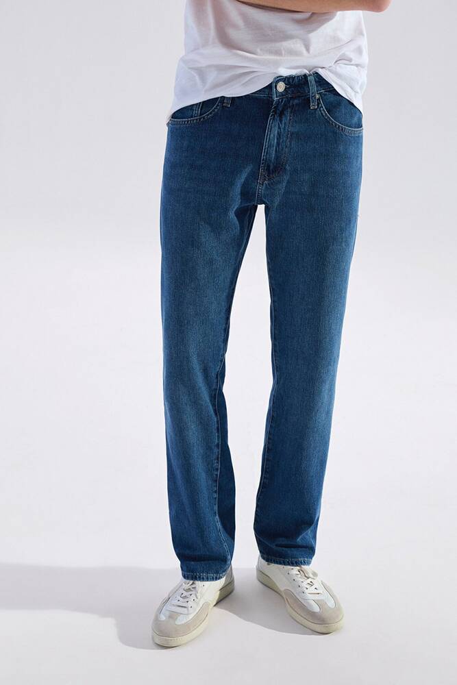 Erkek Hunter Classic Jean Pantolon 00202A3987 Mavi 