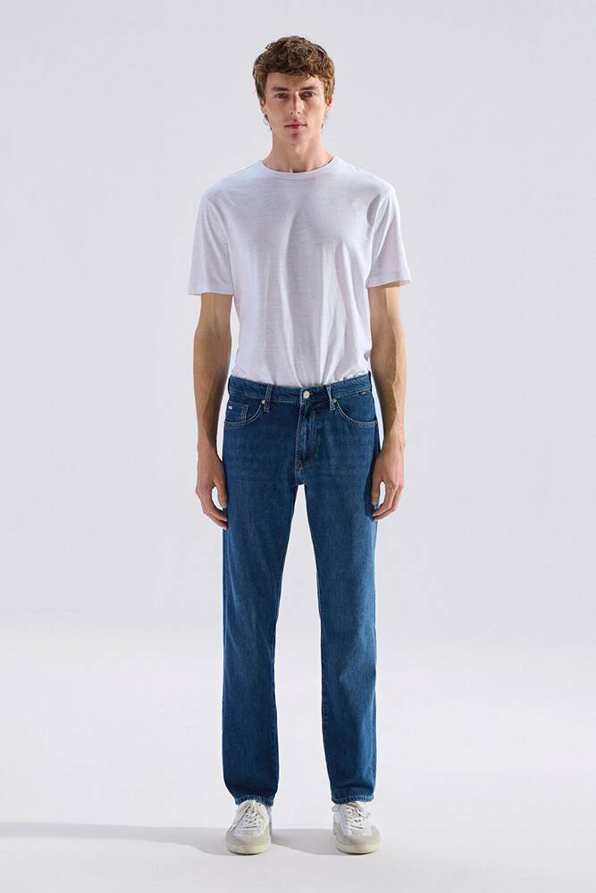 Erkek Hunter Classic Jean Pantolon 00202A3987 Mavi 