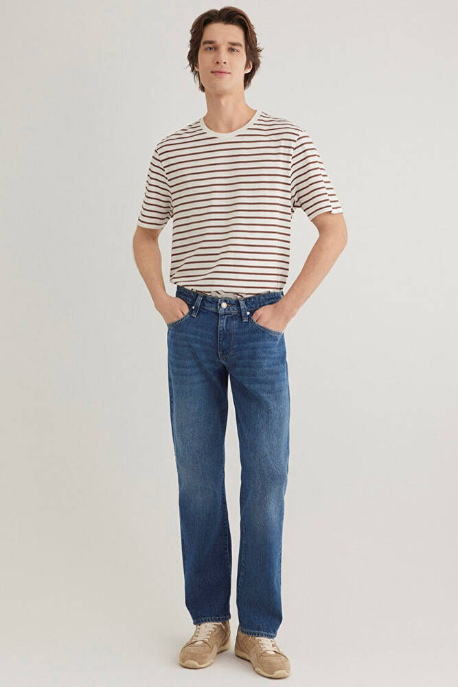 Erkek Hunter Jean Pantolon 0020233733 Mavi 