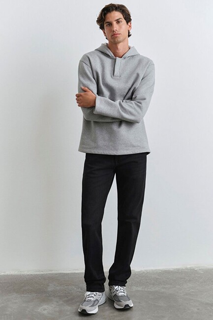 Erkek Hunter Lux Black Jean Pantolon 0020290823 Gri (1)