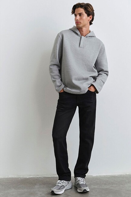 Erkek Hunter Lux Black Jean Pantolon 0020290823 Gri (2)