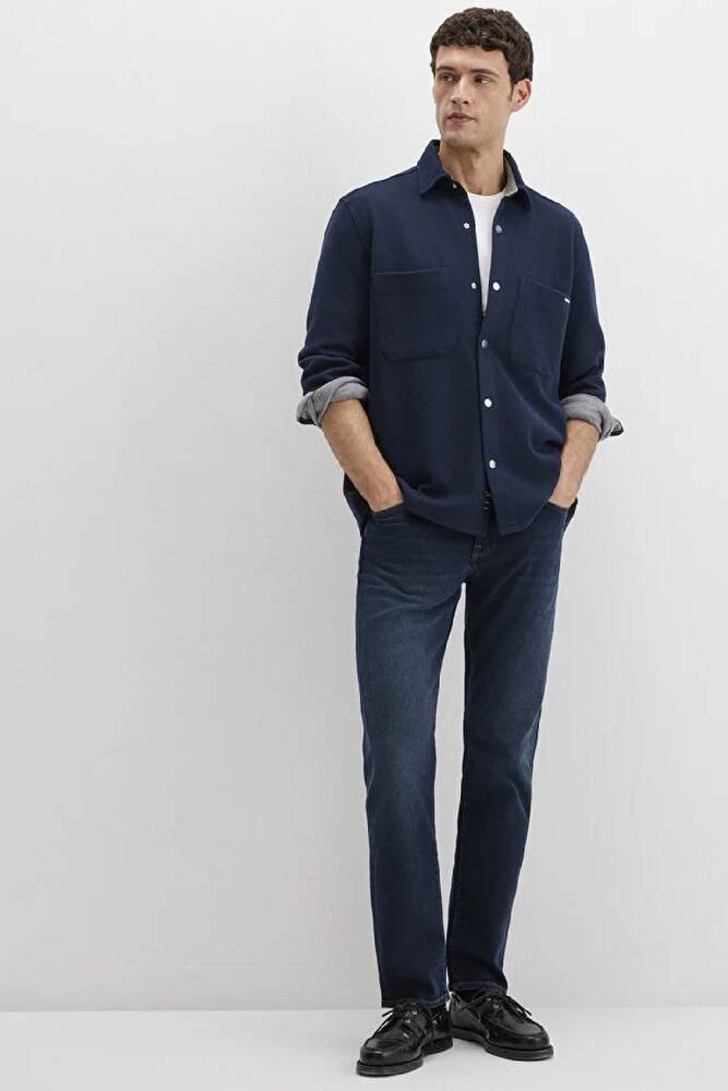 Erkek Hunter Lux Black Jean Pantolon 0020290825 Lacivert 