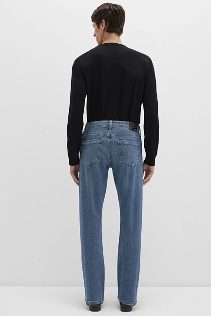 Erkek Hunter Mavi Black Jean Pantolon 0020290661 Mavi - Thumbnail