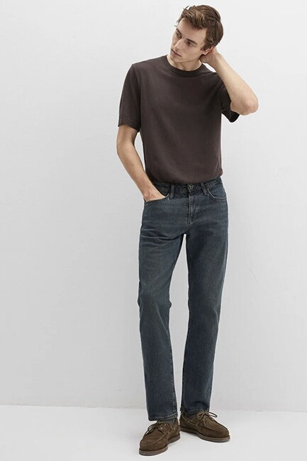 Erkek Hunter Mavi Black Jean Pantolon 0020291286 Lacivert (1)