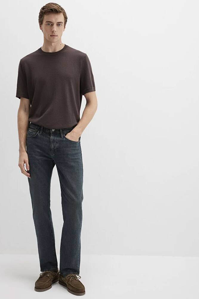 Erkek Hunter Mavi Black Jean Pantolon 0020291286 Lacivert 