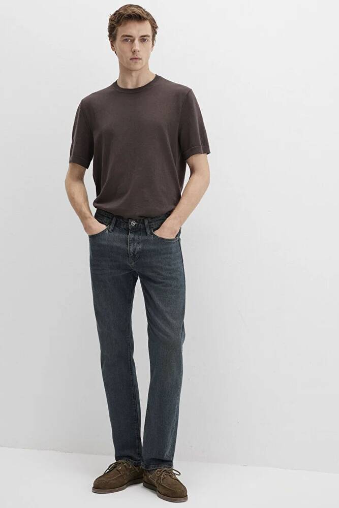 Erkek Hunter Mavi Black Jean Pantolon 0020291286 Lacivert 