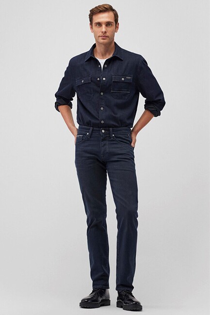 Erkek Hunter Mavi Pro Jean Pantolon 0020287874 Lacivert (1)