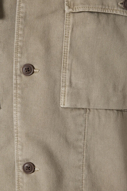 Erkek İki Cepli Gömlek 0211778-70355 Bej - Thumbnail
