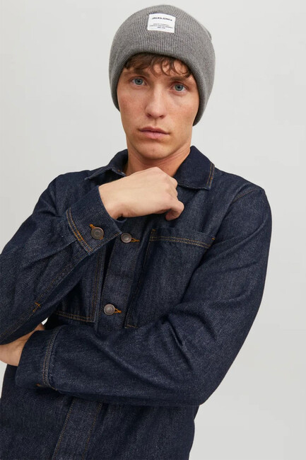 Erkek Jaclong Bere 12150627 Gri (1)