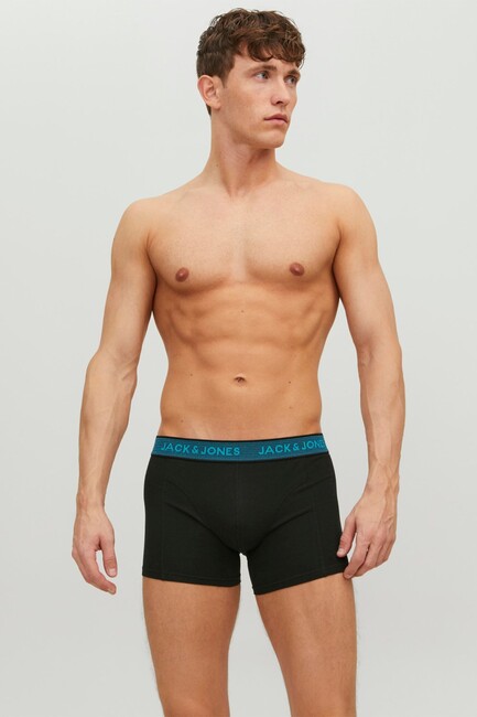 Erkek Jacwaıstband 3 Lü Boxer 12127816 Gri (2)