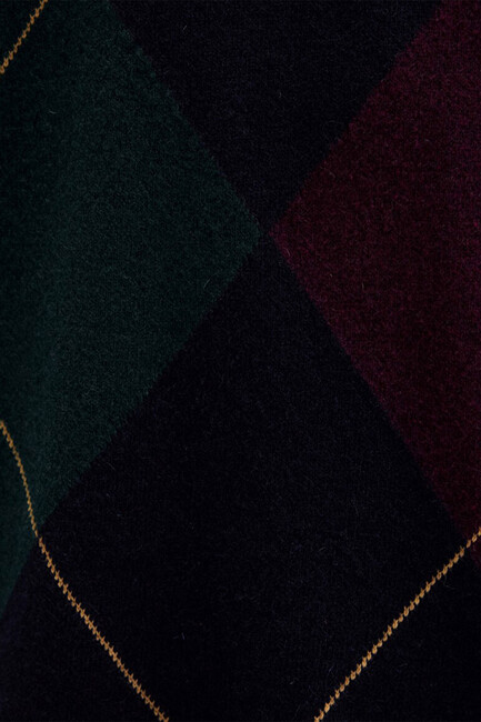 Erkek Jakarlı Kazak 0710334-70497 Lacivert - Thumbnail