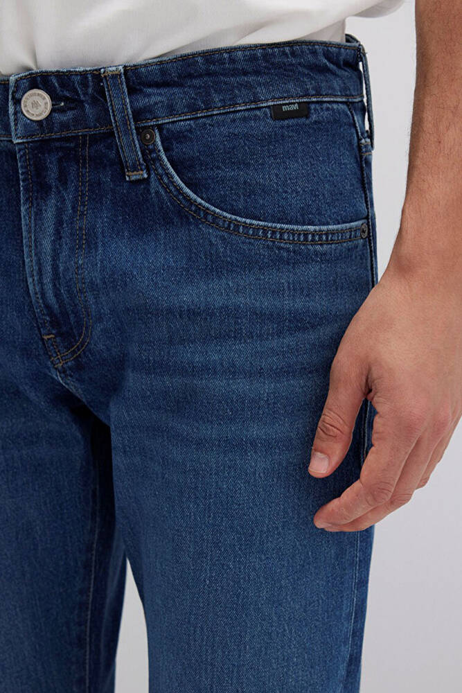 Erkek Jake Classic Comfort Jean Pantolon 0042290387 Mavi 