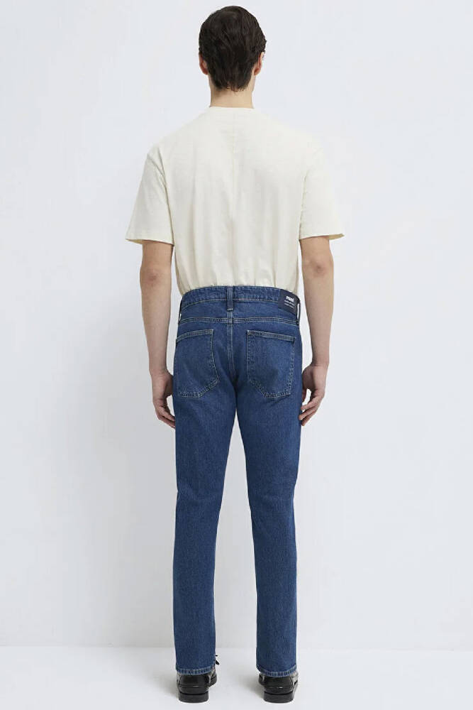 Erkek Jake Classic Comfort Jean Pantolon 0042290387 Mavi 