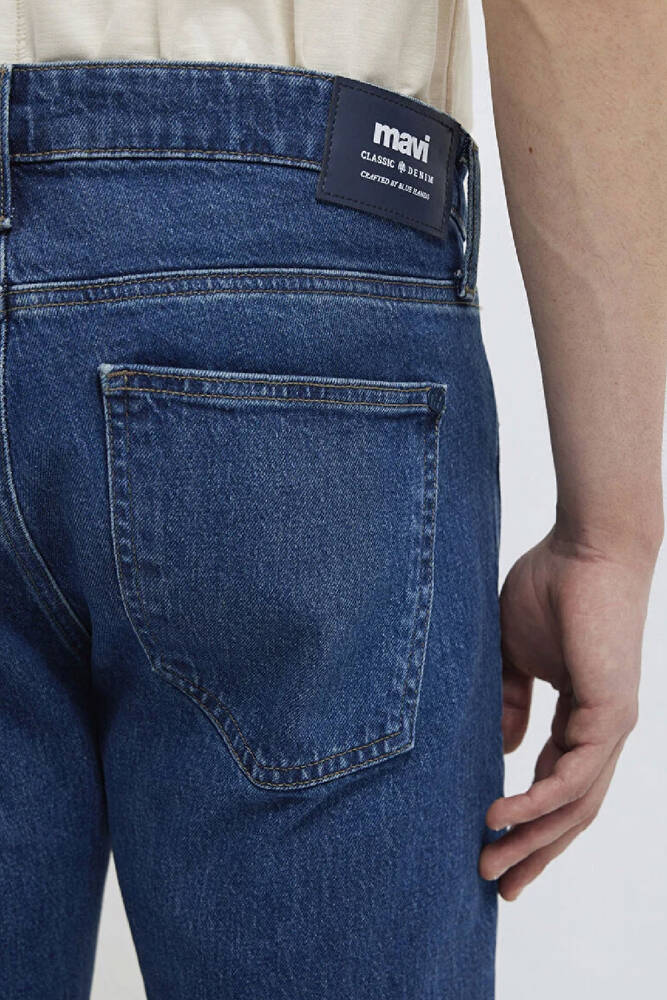 Erkek Jake Classic Comfort Jean Pantolon 0042290387 Mavi 