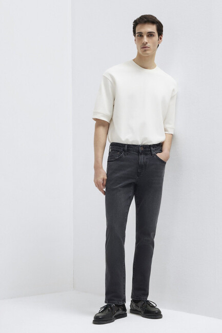 Erkek Jake Classic Jean Pantolon 0042288295 Gri (1)
