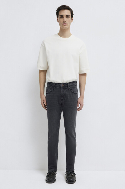 Erkek Jake Classic Jean Pantolon 0042288295 Gri (2)