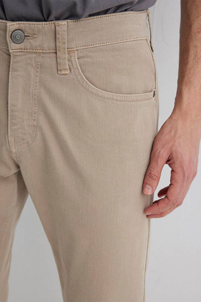 Erkek Jake Comfort Jean Pantolon 0042286571 Bej  - 6