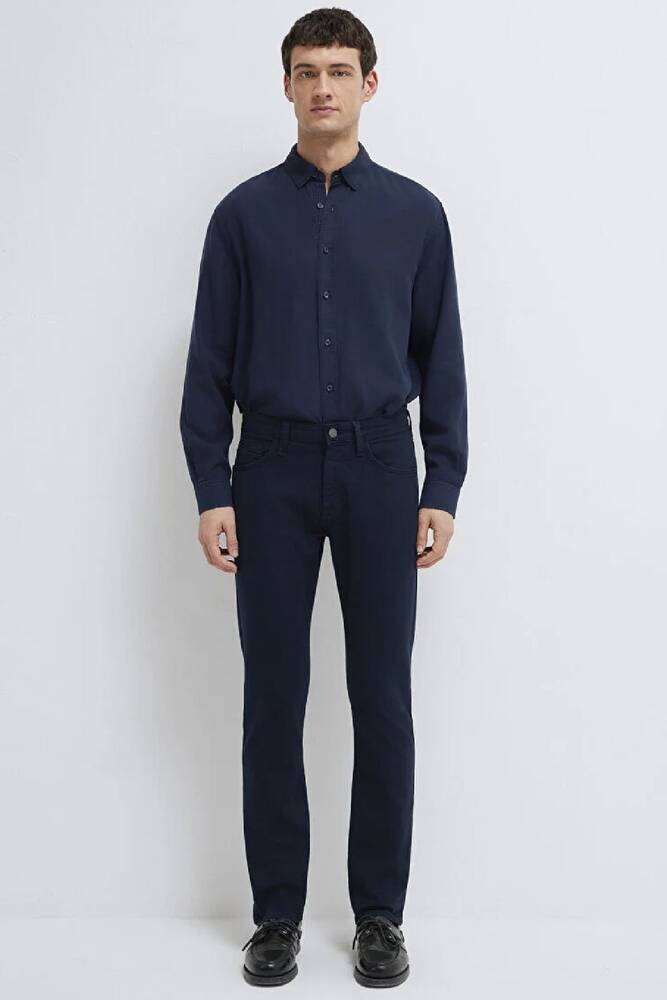 Erkek Jake Comfort Jean Pantolon 0042290682 Lacivert 