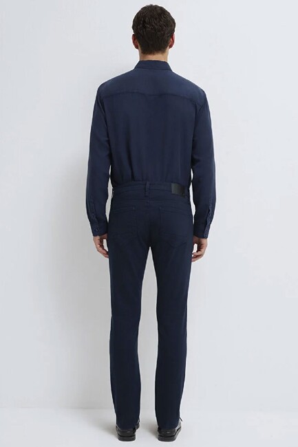 Erkek Jake Comfort Jean Pantolon 0042290682 Lacivert - Thumbnail