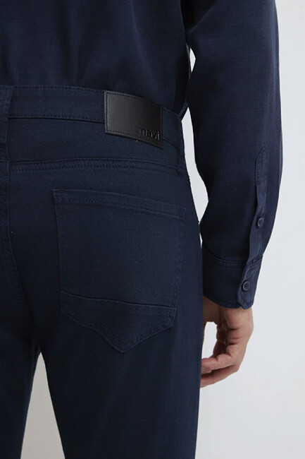 Erkek Jake Comfort Jean Pantolon 0042290682 Lacivert - Thumbnail