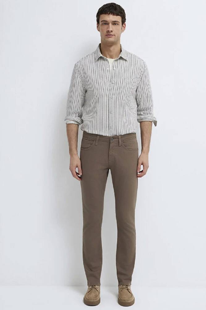 Erkek Jake Comfort Jean Pantolon 00422A2788 Kahve 