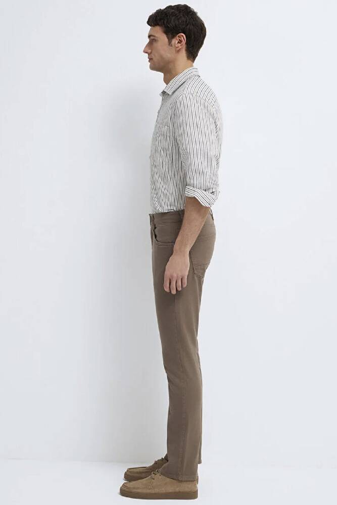 Erkek Jake Comfort Jean Pantolon 00422A2788 Kahve 