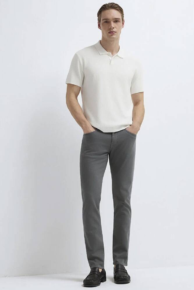 Erkek Jake Comfort Renkli Denim Pantolon 00422A2940 Yeşil 