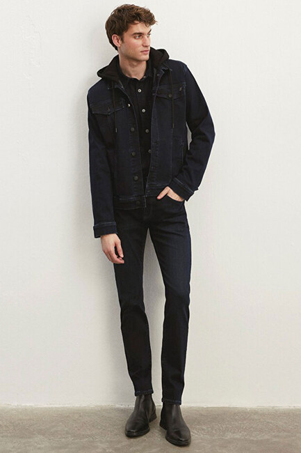 Erkek Jake Ink Pro Sport Jean Pantolon 0042235208 Mavi (1)