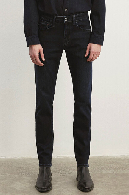 Erkek Jake Ink Pro Sport Jean Pantolon 0042235208 Mavi (3)