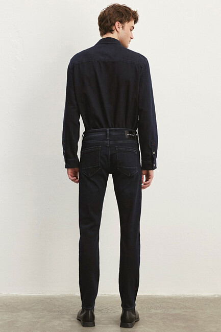 Erkek Jake Ink Pro Sport Jean Pantolon 0042235208 Mavi - Thumbnail