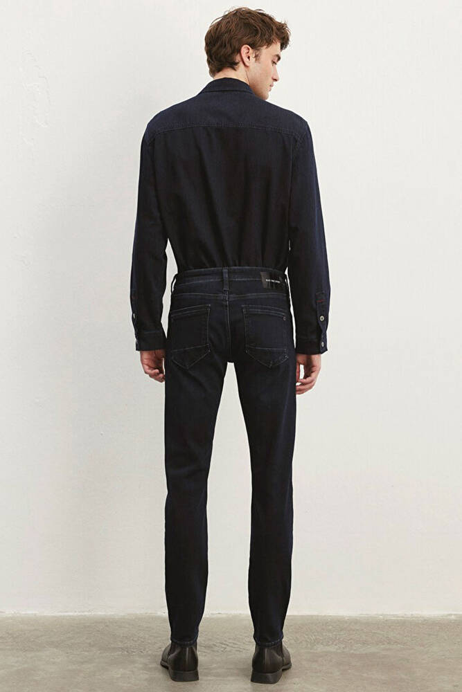 Erkek Jake Ink Pro Sport Jean Pantolon 0042235208 Mavi 