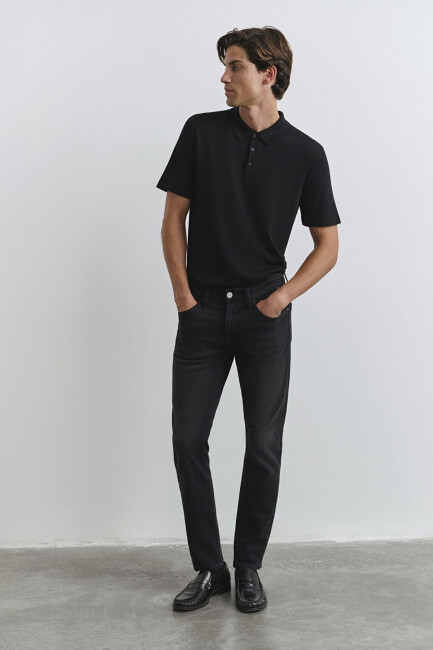 Erkek Jake Lux Black Jean Pantolon 0042286544 Gri