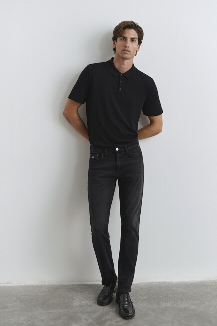 Erkek Jake Lux Black Jean Pantolon 0042286544 Gri (1)