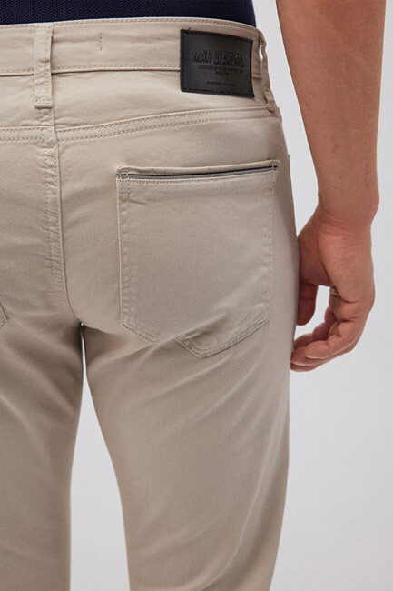 Erkek Jake Mavi Black Gabardin Pantolon 0042288058 Bej - Thumbnail