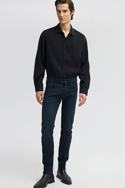 Erkek Jake Mavi Black Jean Pantolon 0042227245 Lacivert (2)