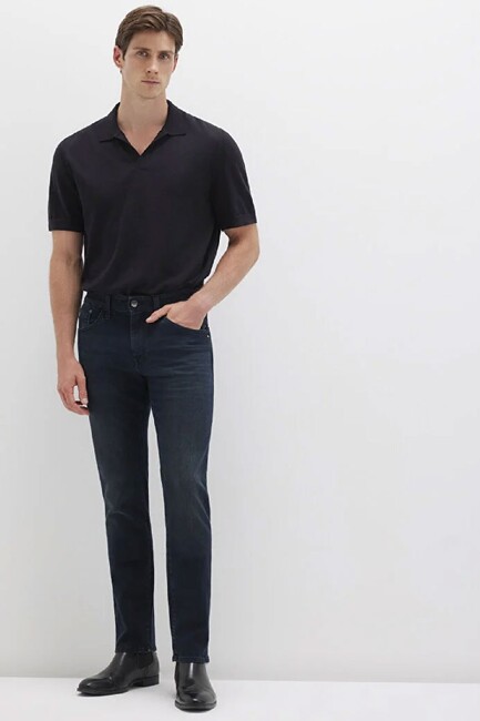 Erkek Jake Mavi Black Jean Pantolon 0042227245 Lacivert (1)