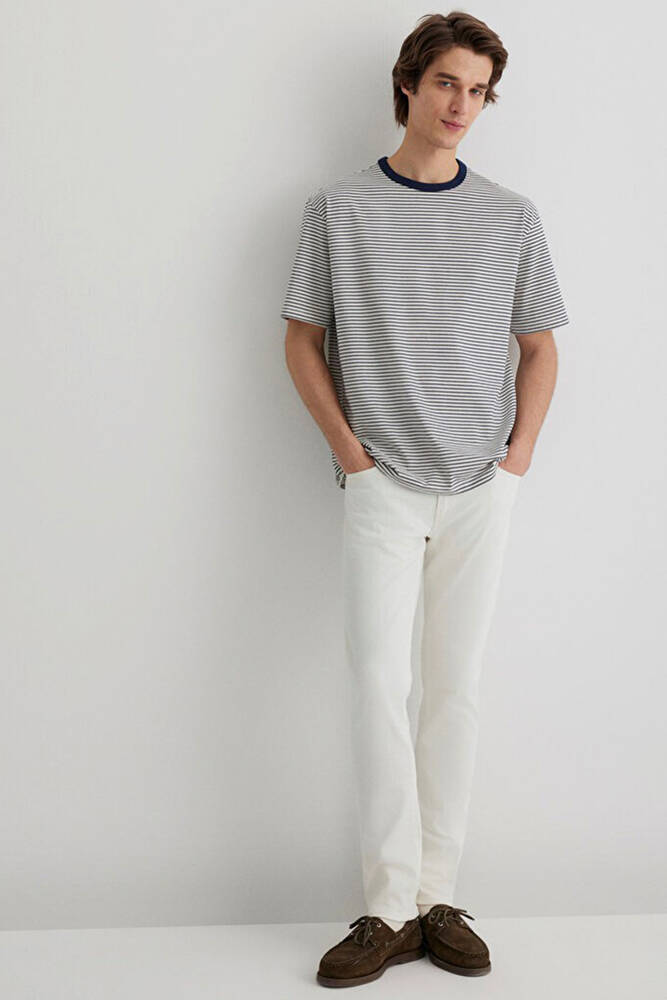 Erkek Jake Mavi Black Jean Pantolon 0042288003 Beyaz 