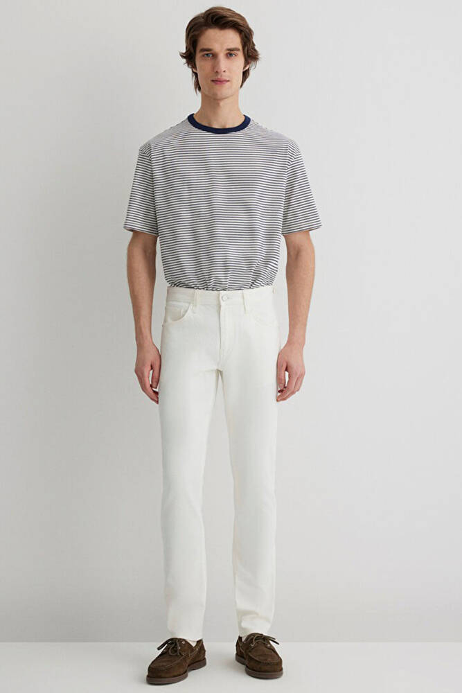 Erkek Jake Mavi Black Jean Pantolon 0042288003 Beyaz 