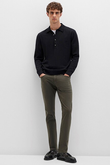 Erkek Jake Mavi Black Jean Pantolon 0042290685 Haki (3)